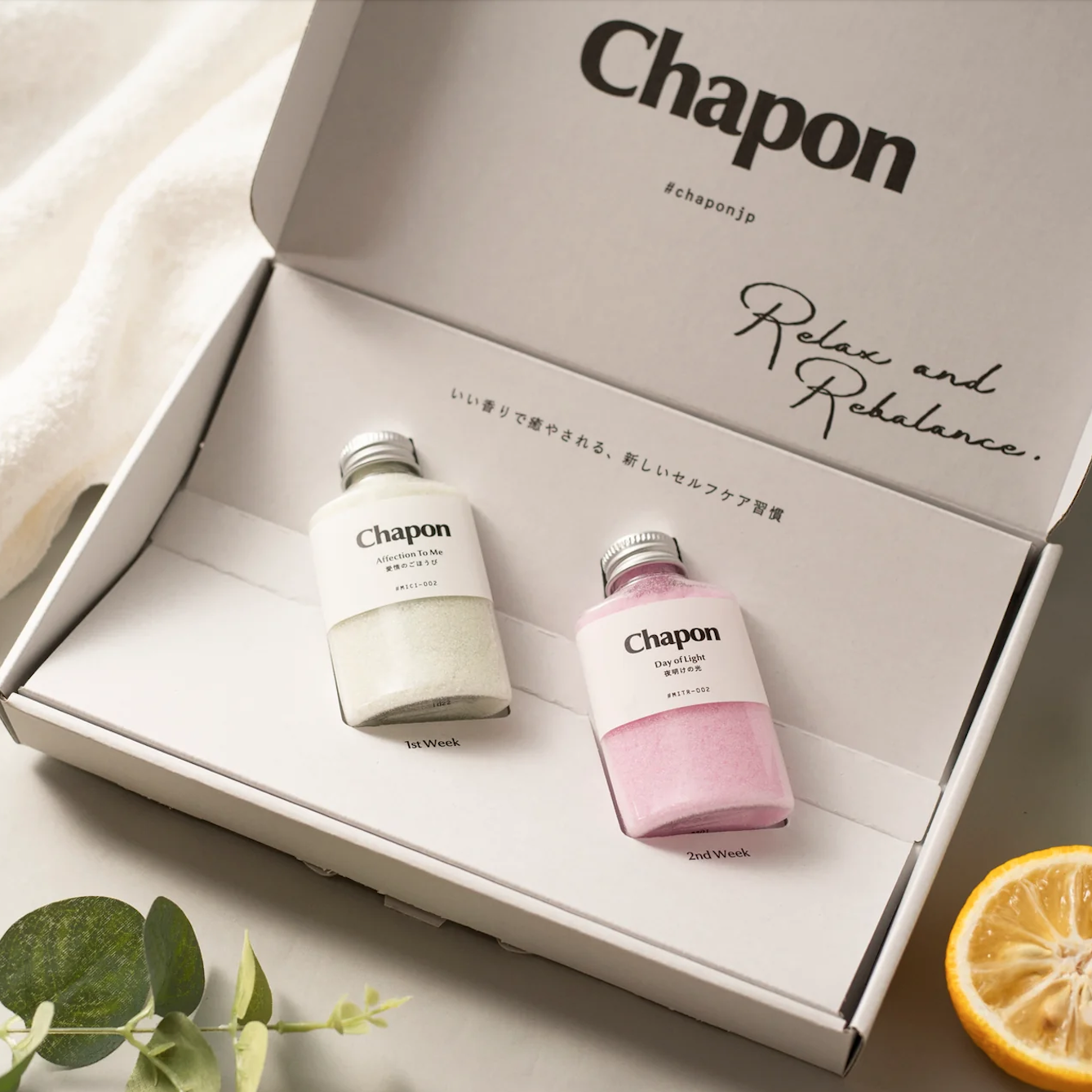 お相手に合わせて選べる入浴剤2本セット | Chapon（チャポン）の